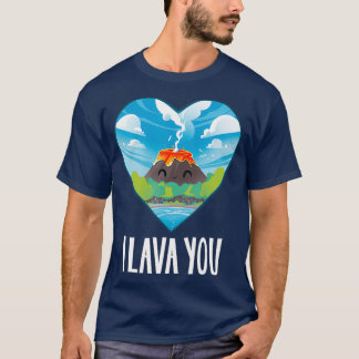 Camiseta Cumpleaños del Día de San Valentín I Lava You
