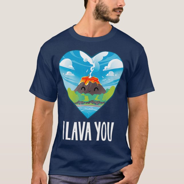 Camiseta Cumpleaños del Día de San Valentín I Lava You (Anverso)