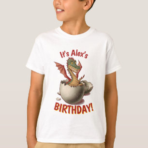Camiseta Cumpleaños del Dragón Hatching