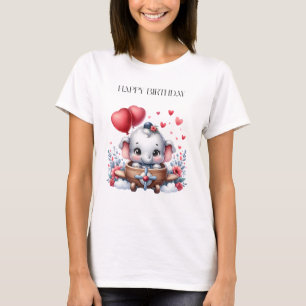 Camiseta Cumpleaños del elefante volador