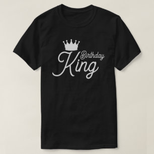 Camiseta Cumpleaños del equipo de King Boy Squad de cumplea