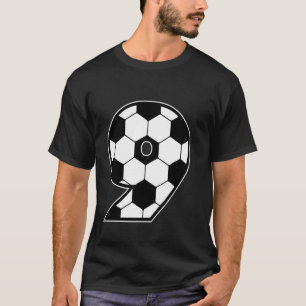 Camiseta Cumpleaños del fútbol 9 años
