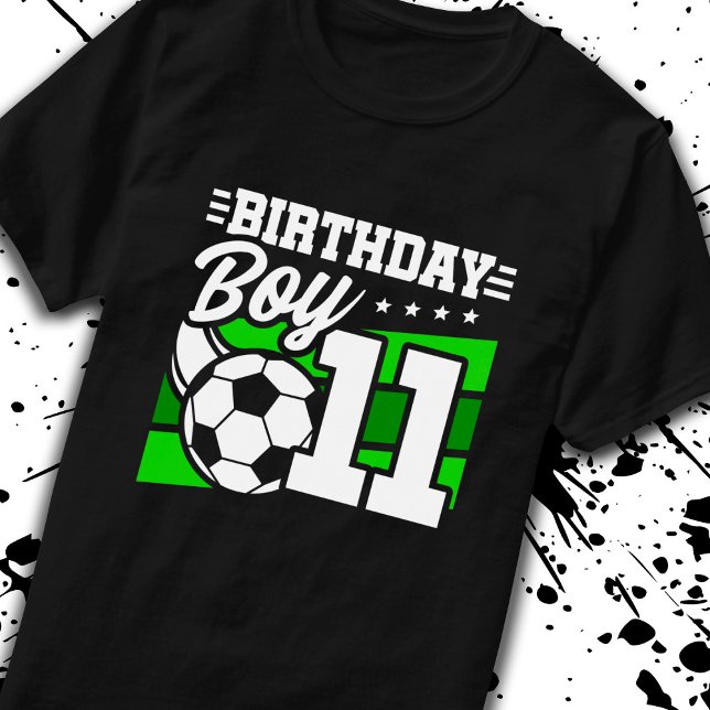 Camiseta Cumpleaños del fútbol - Niño de 11 años - 11º cump (Subido por el creador)