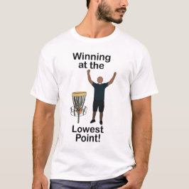 Camiseta Cumpleaños del golfista que gana con el puntaje má