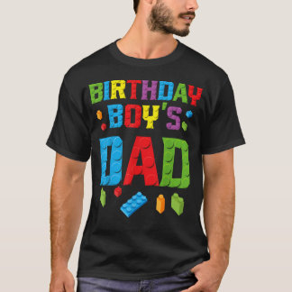 Camiseta Cumpleaños del Maestro Constructor Niño Padre Cons