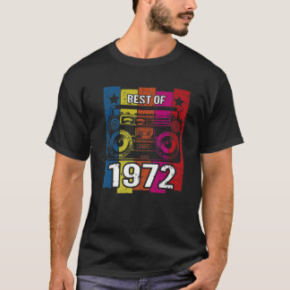 Camiseta Cumpleaños Del Mejor Reproductor De Radio Estéreo 