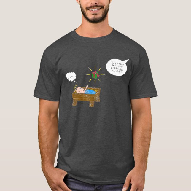 Camiseta Cumpleaños del navidad (Anverso)