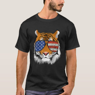 Camiseta Cumpleaños Del Niño Guay Tigre Tirado Tema Animal