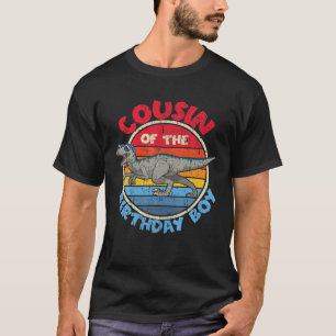 Camiseta Cumpleaños del niño primo I Velociraptor I Matc Fa