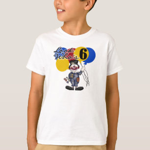 Camiseta Cumpleaños del payaso de circo 6to