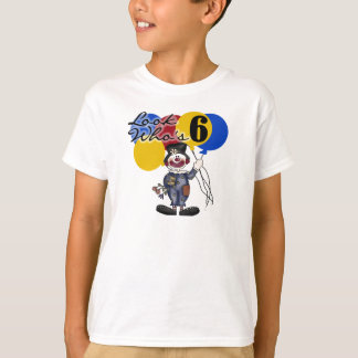 Camiseta Cumpleaños del payaso de circo 6to