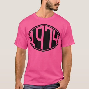 Camiseta Cumpleaños del Retro Hipster 1974