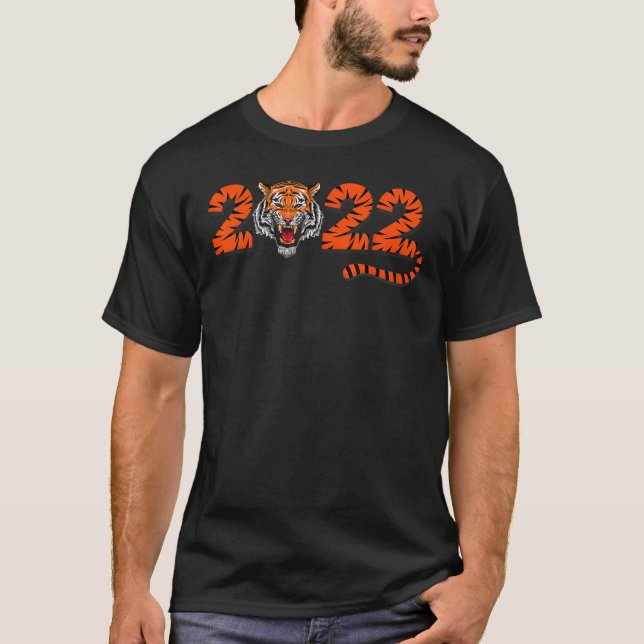 Camiseta Cumpleaños Del Tigre De Bengala 2022 (Anverso)