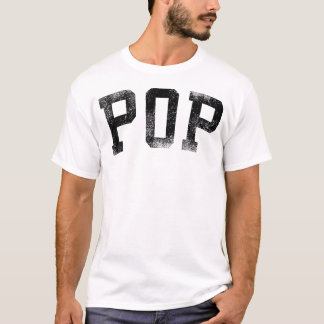 Camiseta Cumpleaños del tipo de letra Pop Bold