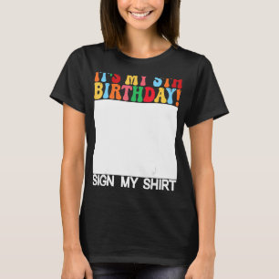 Camiseta Cumpleaños divertida - Es mi quinto Rótulo de cump