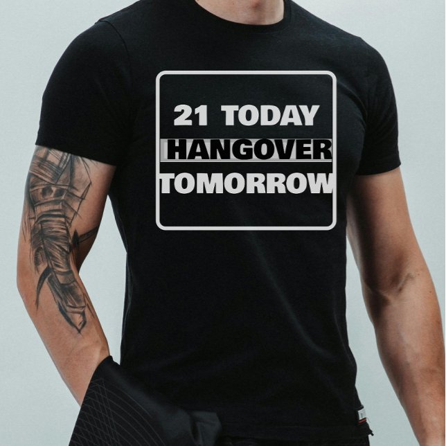 Camiseta Cumpleaños divertido 21 bebiendo (Subido por el creador)