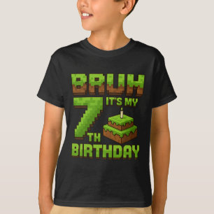 Camiseta Cumpleaños divertido chico Bruh es mi juego de cum