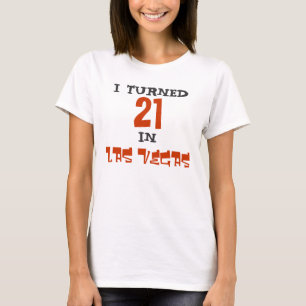 CAMISETA CUMPLEAÑOS EN LAS VEGAS
