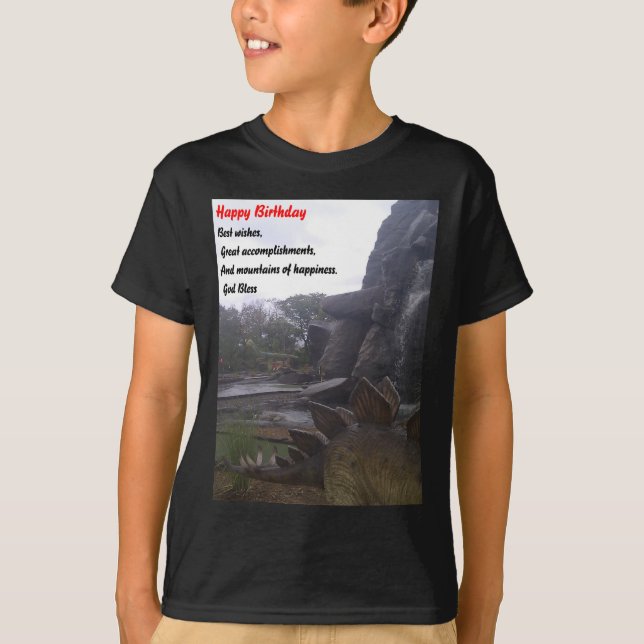 Camiseta Cumpleaños especial (Anverso)