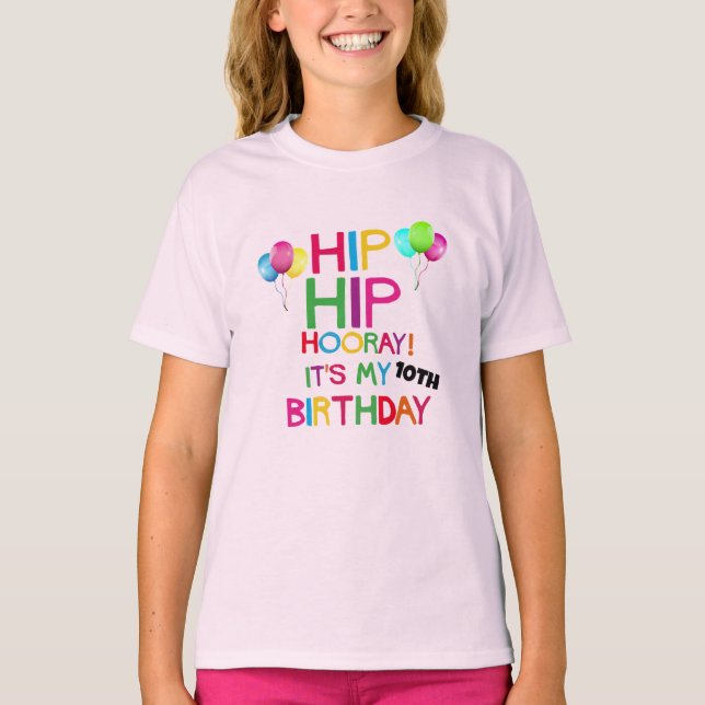 Camiseta Cumpleaños Especial Personalizado Edad (Anverso)