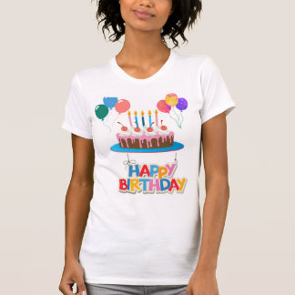 Camiseta cumpleaños feliz