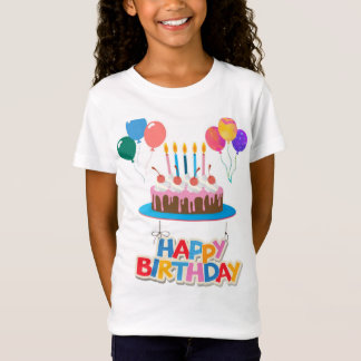 Camiseta cumpleaños feliz