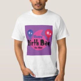 Camiseta Cumpleaños Feliz – Diseño de Fiesta de Celebración