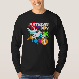 Camiseta Cumpleaños FMX Boys Freestyle Motocross Dirtbike R