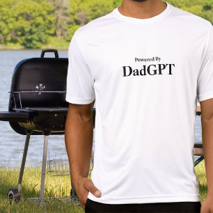 Camiseta Cumpleaños Gracioso De Papá - Impulsado Por DadGPT