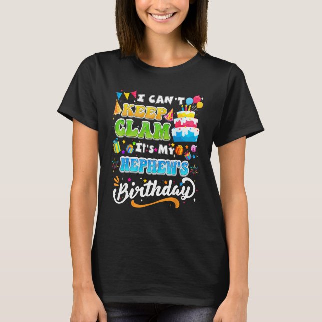 Camiseta Cumpleaños gracioso que no puedo mantener la calma (Anverso)