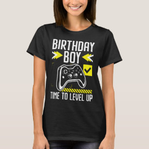 Camiseta Cumpleaños Hora Del Niño Para Levantar El Regalo D
