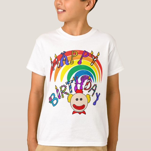 Camiseta Cumpleaños infantiles (Anverso)