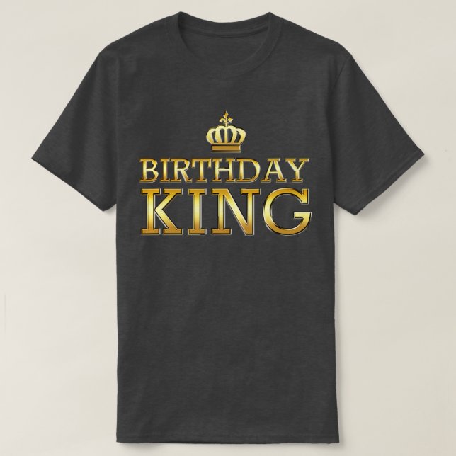 Camiseta Cumpleaños King Guay Cute Gracioso Cualquier regal (Diseño del anverso)