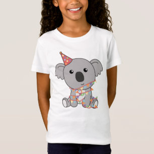 Camiseta Cumpleaños Koala Para Los Niños Un Cumpleaños