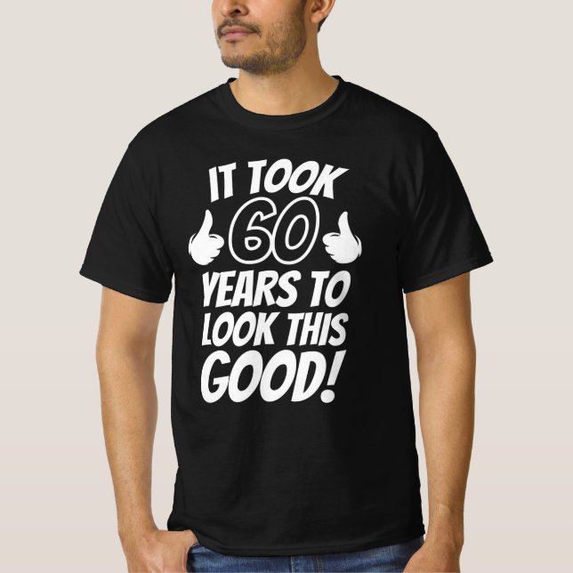 Camiseta Cumpleaños nº 60 (Anverso)
