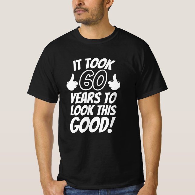 Camiseta Cumpleaños nº 60 (Anverso)