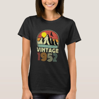 Camiseta Cumpleaños Nacido En 1952  Vintage