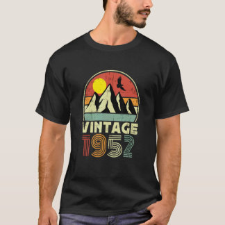 Camiseta Cumpleaños Nacido En 1952  Vintage