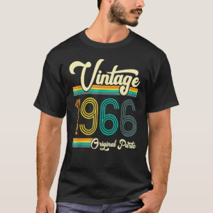 Camiseta Cumpleaños Nacido En 1966 Partes Originales