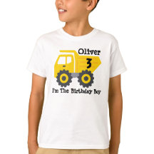 Cumpleaños Niño de Cualquier Edad Camión Volquete