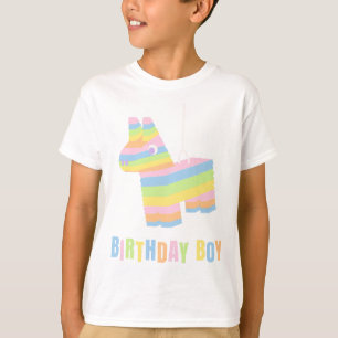 Camiseta Cumpleaños Niño Invitado de Honor Piñata