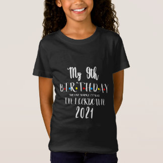Camiseta Cumpleaños Noveno Donde Estaba En Bloqueo