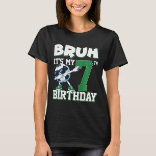 Camiseta Cumpleaños número 7 chico fútbol fútbol 7 años