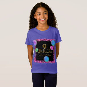 Camiseta Cumpleaños número 9