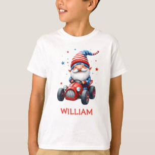 Camiseta Cumpleaños Patriótico del Día de la Independencia