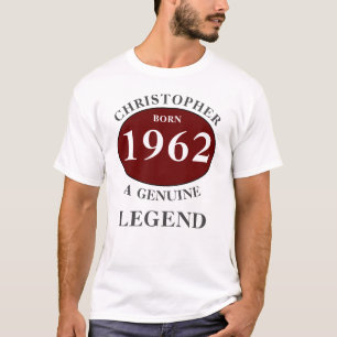 Camiseta Cumpleaños personalizado Añadir nombre año de naci