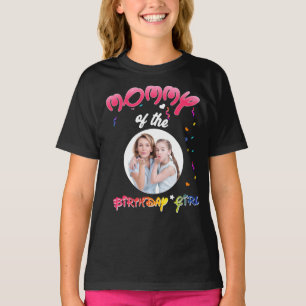 Camiseta Cumpleaños personalizado de la mami de la Chica de