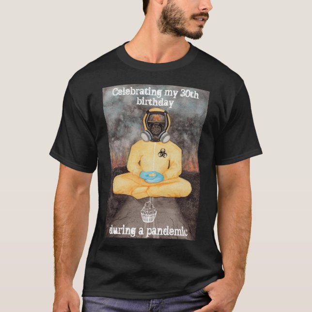 Camiseta Cumpleaños Personalizado Durante La Cuarentena 202 (Anverso)