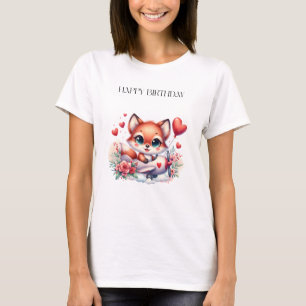 Camiseta Cumpleaños piloto zorro