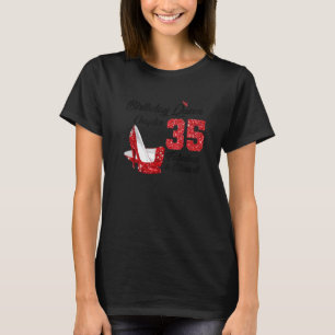 Camiseta Cumpleaños Reina Capítulo 35 Fabuloso y Bendecido